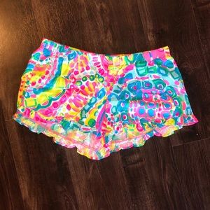 Lilly Pulitzer Kyla Beach Shorts Size S